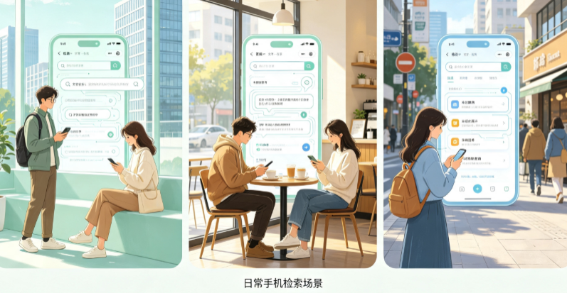 东港区普通人日常手机使用场景拆解：GEO 与 AI 优化如何改变信息检索体验